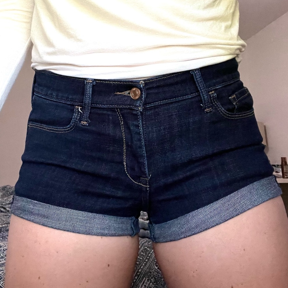 Mini jean shorts